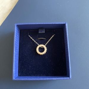 Swarovski pendent circle NWT